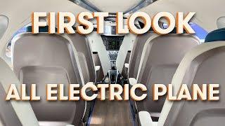 FIRST LOOK: Eviation Alice All Electric Commuter Plane Tour