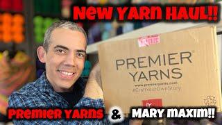 YARN HAULS!! Premier Yarns & Mary Maxim!!