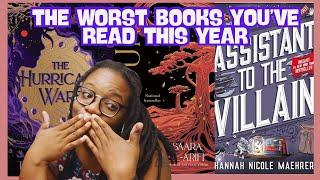 The Worst Books That You've Read This Year  My Reaction