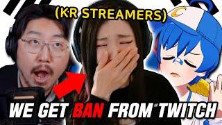 Korean streamers' reactions to Twitch Korea streamer ban