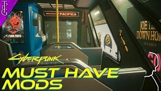 Immersion & Quality of Life Mods - Cyberpunk 2077 - Must have Mods Showcase 2023 (Spoiler Free)