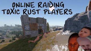 Going DEEP and RAIDING SALTY KIDS IN RUST