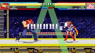 NICK54222 MUGEN: Terry Bogard (me) VS Sailor Moon