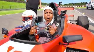 My First Time Driving An F1 CAR..  GONE WRONG)