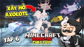 Siro Minecraft Chill Sinh Tồn Siêu Khó Tập 6: Tôi Xây Hồ Axolotl Nuôi Vịt Cho Vợ