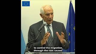 HR/VP Josep Borrell | Informal Foreign Affairs Council 19/9/2023 | #1 Migration