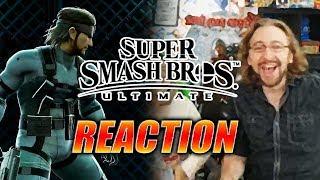 MAX REACTS: Snake, Ridley & EVERYONE - Super Smash Bros. Ultimate