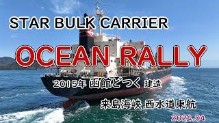 Small Handy型ばら積船「　OCEAN RALLY　」第一中央汽船