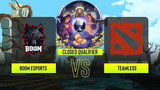 Dota2 - BOOM Esports vs Teamless - ESL One - Bangkok: Southeast Asia Closed Qualifier