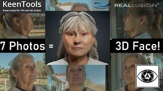 Facebuilder: 3D Heads from 7 Photos!