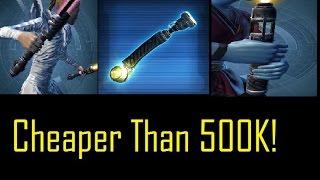 SWTOR: Best Lightsabers for Under 500,000 Credits