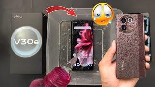 Vivo V30e Wate Test |  IP64  Officially Water & Dust Proof | Vivo V30e Water Proof Or Not |