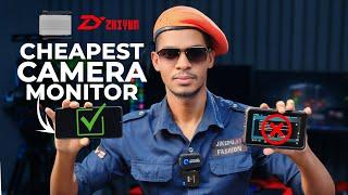 Cheapest Pro Camera Monitor ft (zhiyun transmount video transmitter)