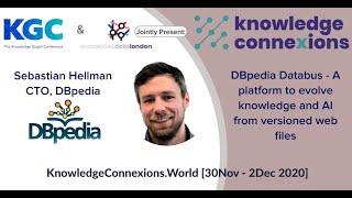 DBpedia Databus: A platform to evolve knowledge and AI from versioned web files | KnowCon2020