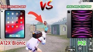 IPAD PRO 2022 M2 VS IPAD PRO 2018 PUBG MOBILE 1 VS 1 CHALLENGE GAMEPLAY | 90 FPS VS 90 FPS