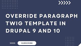 Drupal 10 - How to override paragraph twig template?