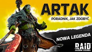 ARTAK nowa legenda  Poradnik + kod promocyjny  RAID Shadow Legends po polsku