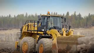 #CAT 986K CATERPILLAR loader in action