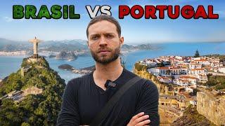 Brasil vs Portugal - Qual é o melhor país para viver?