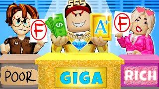 Becoming RICH vs POOR vs GIGA RICH Student in ROBLOX Brookhaven RP | Gwen Gaming Roblox