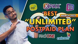 Best UNLIMITED Postpaid Plans in Malaysia under RM100/month [Mar 2023]