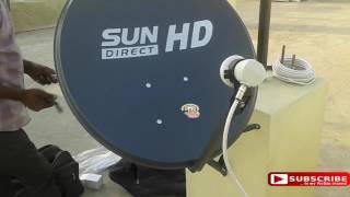 DTH Installation | Sun Direct dth | HD |Digital hub9