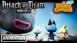 Animal Crossing Animations, but Attack on Titan!