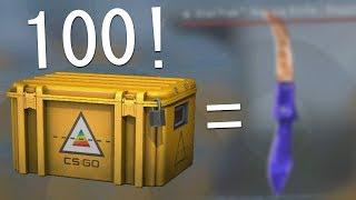 i opened 100 csgo prisma cases and this is what i got.