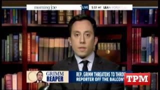 Reporter Says Rep. Michael Grimm Looked Angrier Than Any Politician He's Seen