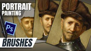 Photoshop Portrait Painting Brush - My Top 10 Favourite MA-Brushes for Portraits