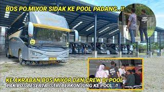 SIDAK.!!! BOS BUS MIYOR BERKUNJUNG KE POOL MIYOR PADANG‼️