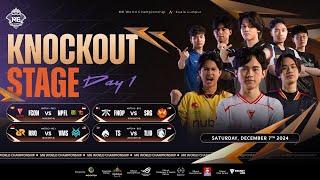  LIVE | MLBB M6 World Championship | Knockout Stage Day 1