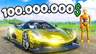 ️ SAMOCHÓD ZA 1$ VS 100.000.000$ | BeamNG Drive |