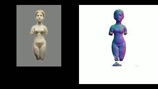 Convert image of Venus to 3D Model _ PIfuHD