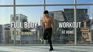 20 MIN Full Body Workout For Beginners No Equipment (Fat Burning) 초보자를 위한 전신 운동 20분 (장비 없음 & 체중 감량)