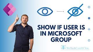 PowerApps - Show Hide button if User is in Office 365 Group