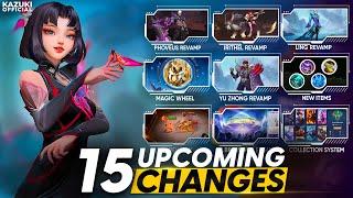 ALL 15 UPCOMING CHANGES IN SEASON 33 | HERO REVAMPS | JHONSON LEGEND MAGIC WHEEL