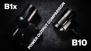 Comparing the Power Output of the #Profoto #B10 and #B1x