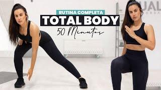 Trabaja todo el CUERPO | TOTAL BODY CON MANCUERNAS | FITCAMP 5