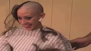 sexy girl headshave 2024 || Women Haircut