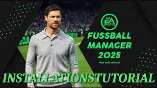 Fussball Manager 2025 Installationstutorial | FM25 Installation Guide