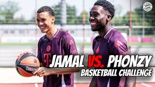 "Er ist ein guter Werfer!" | Jamal vs. Phonzy – Basketball Challenge 2.0 