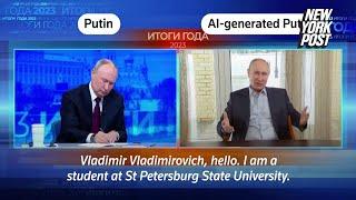 Putin confronts his AI 'double'