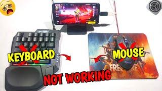 How To keyboard mouse not working problem solve Free fire keyboard mouse not working problem solve