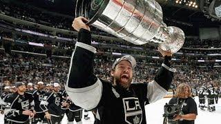 Kings celebrate with the Stanley Cup