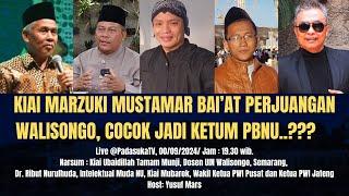 [Live] Kiai Marzuki Mustamar Bai'at Perjuangan Walisongo, Cocok Jadi  Ketum PBNU..???