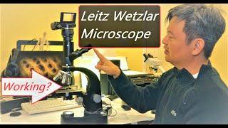 How modify or fix Leitz Wetzlar Trinocular Microscope to make it work again