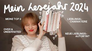 2024 READING WRAP UP  end of year book tag, top 3 bücher & eine neue lieblingsautorin ️