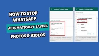 Stop WhatsApp Photo & Video Clutter! (iPhone & Android) | Disable Auto-Save Now!