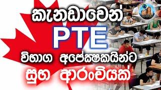 කැනඩාවෙන් PTE , Pearson විභාග අපේක්ෂයන්ට සුභ ආරංචියක් | Guide Me Vindy #guidemevindy #canada